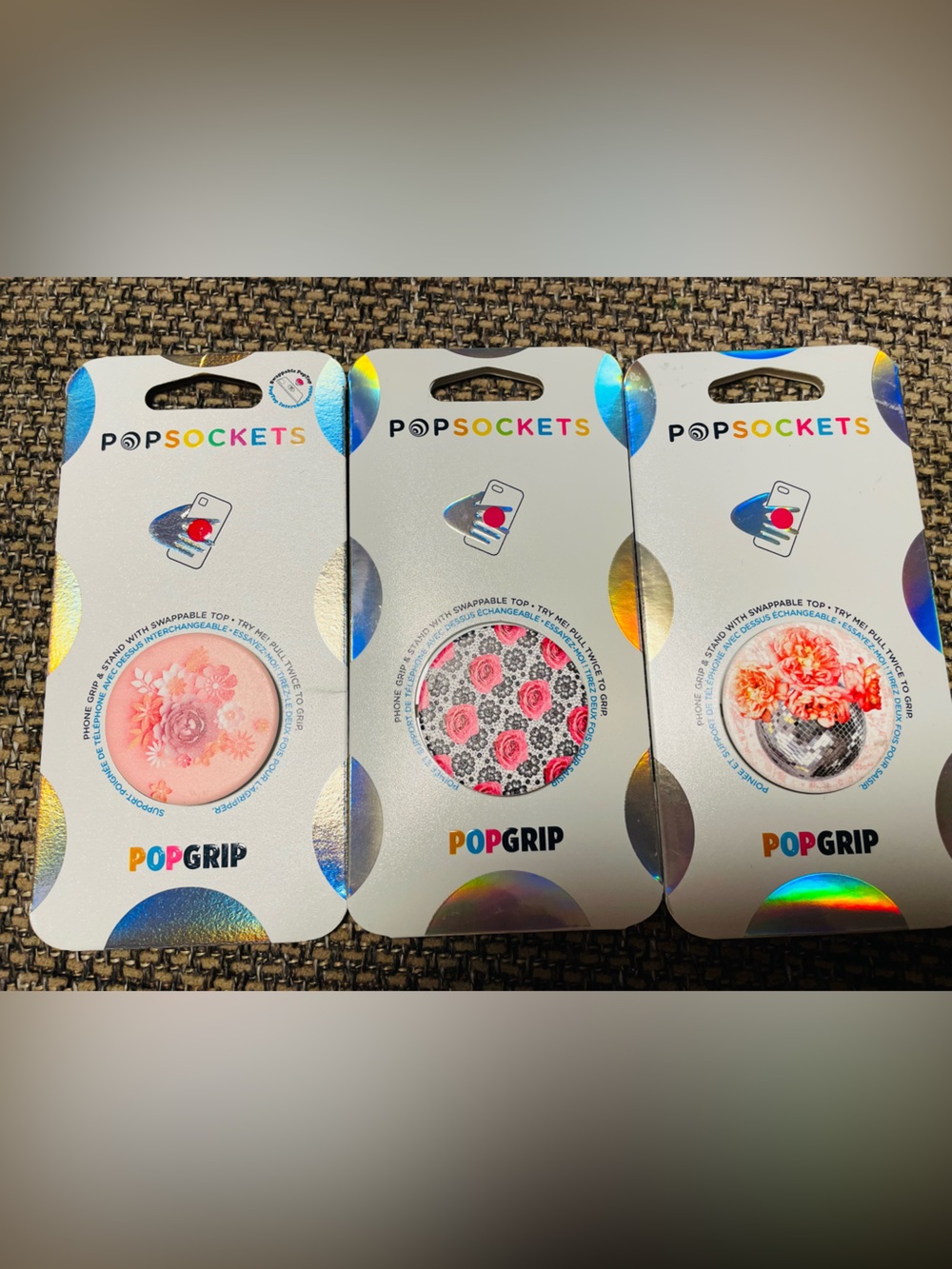PopSockets Phone Grip - Floral set